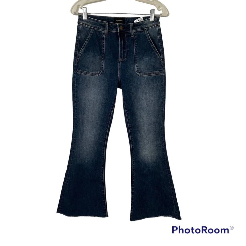 Driftwood Farrah Flare Raw Hem 26x25